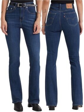 Levi’s 725 High Rise Bootcut Jeans W28 L30 Medium Wash